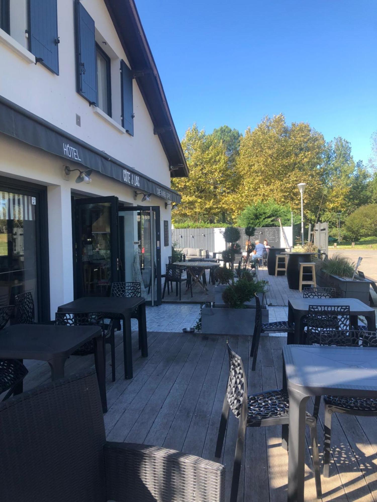 Hotel Cote Et Lac Biscarrosse Dış mekan fotoğraf