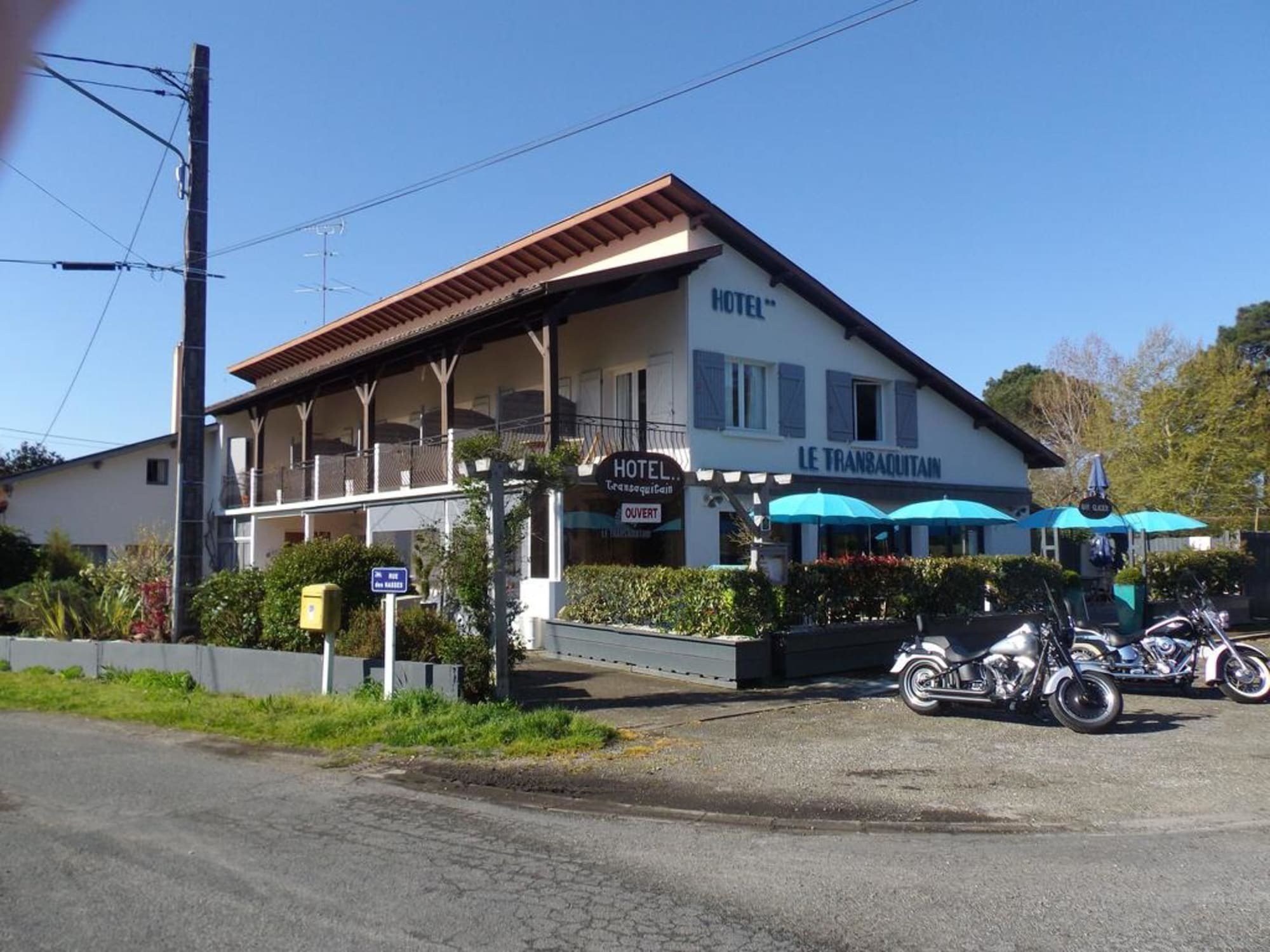 Hotel Cote Et Lac Biscarrosse Dış mekan fotoğraf